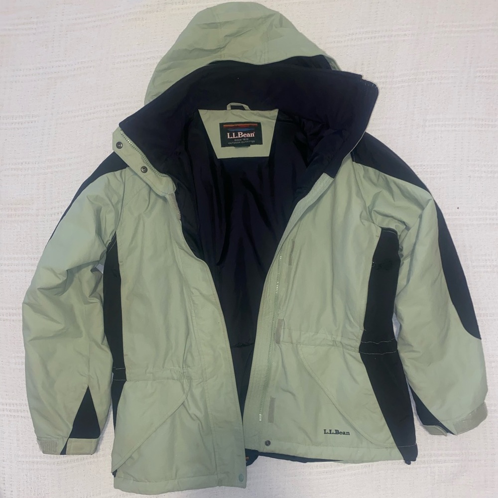 L.L.Bean Green Large Women’s Ski Jacket